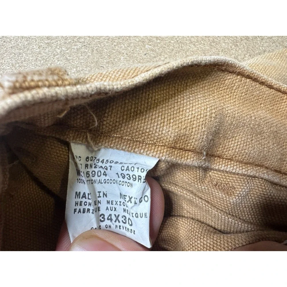 Vintage Dickies Jeans Work Wear Cargo Carpenter Pants Size 34x30 Faded‎